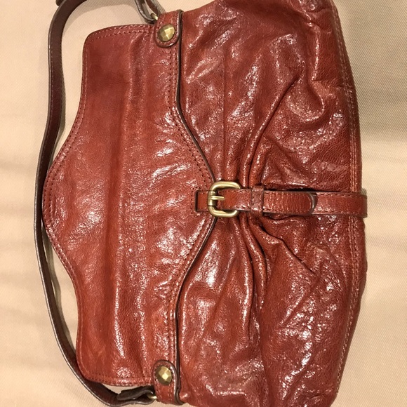 Kooba Handbags Katy Bags Satchel in Chestnut Brown - Picture 5 of 7